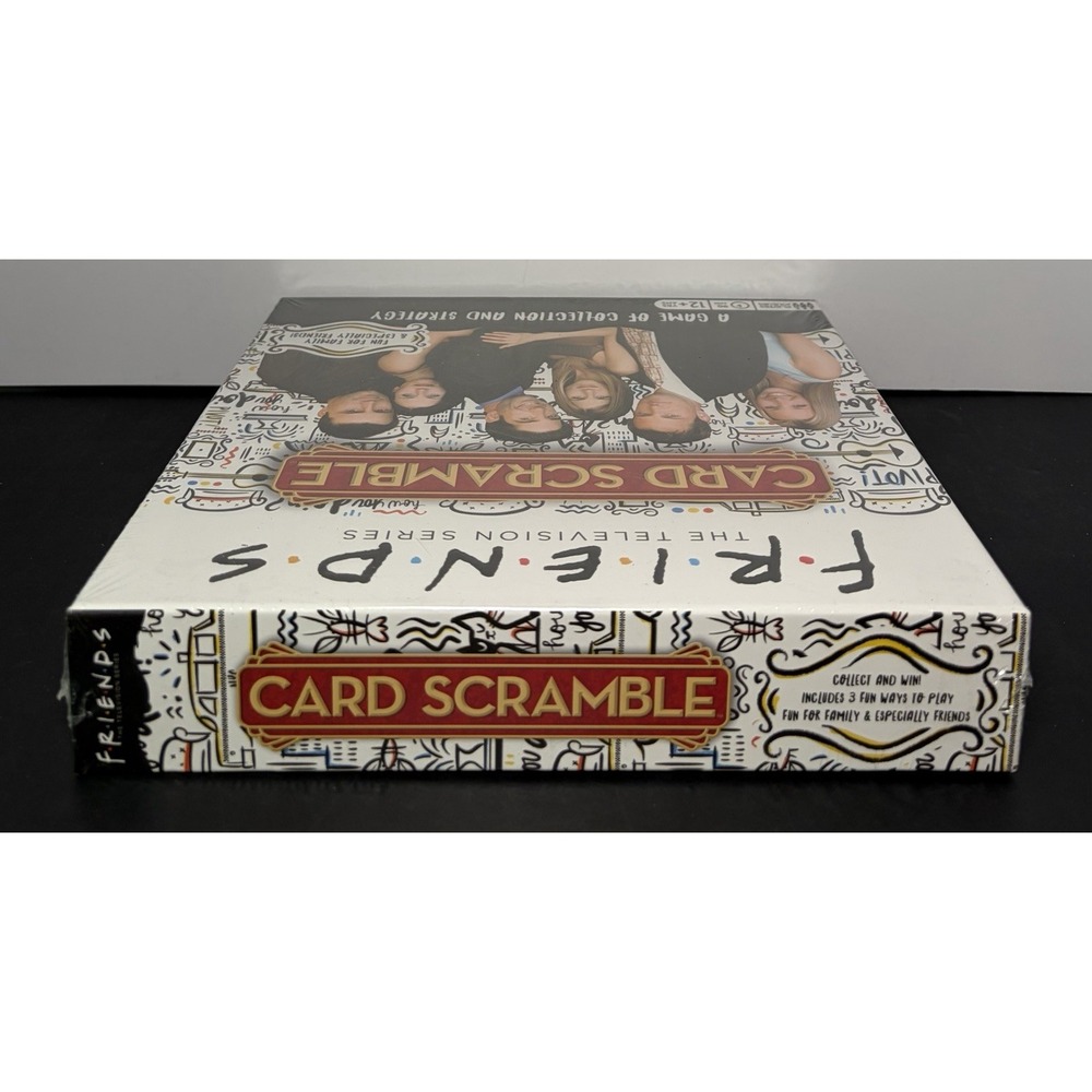 Friends Card Scramble Board Game New Factory SEALED TV Series Party Game - Picture 5 of 9